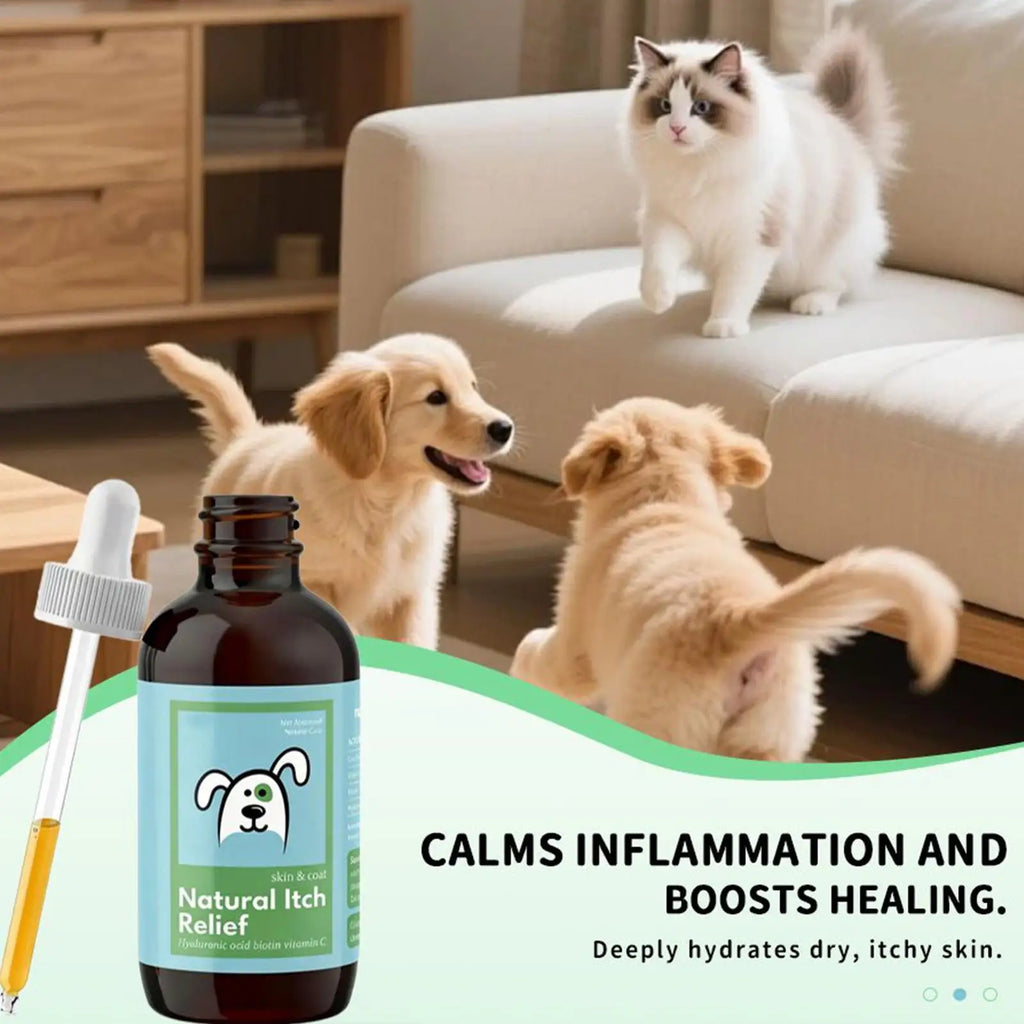 60ml Itch Relief For Dogs 60ml Natural Drops Anti Itch For Dogs