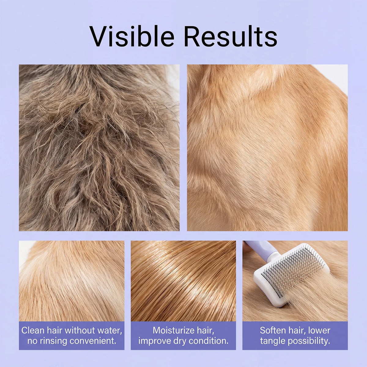 Pet Cleansing Mousse Gentle Dirt Remove Skin Soothing Odor Eliminator