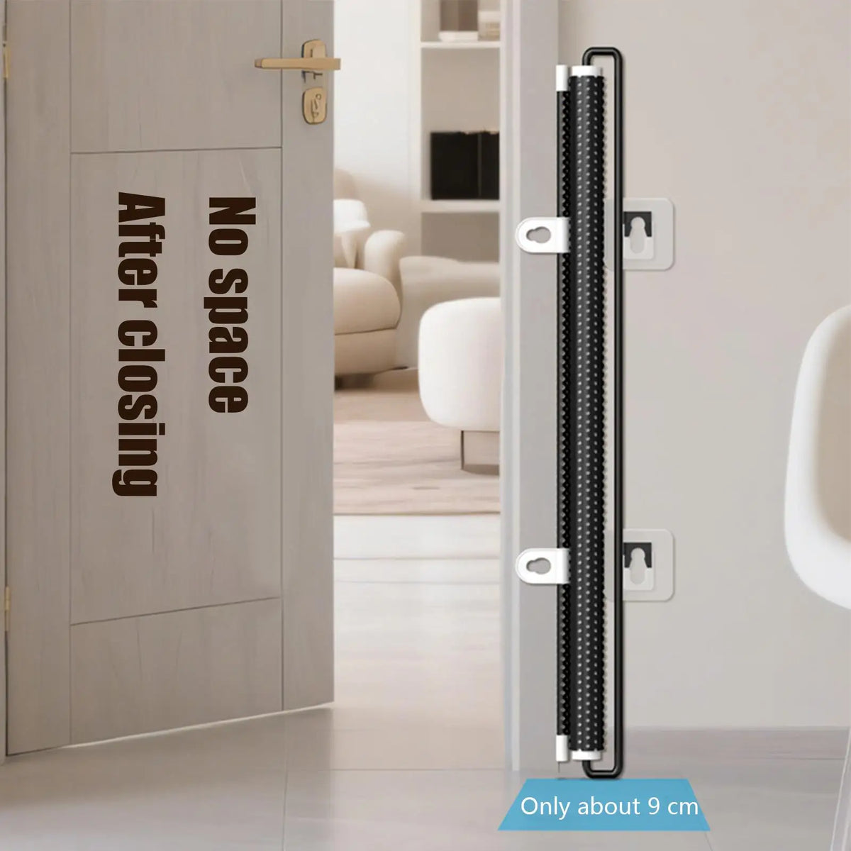 Retractable Pet Gate No Drilling Door Barrier Indoor Retractable Stair Barrier for Home