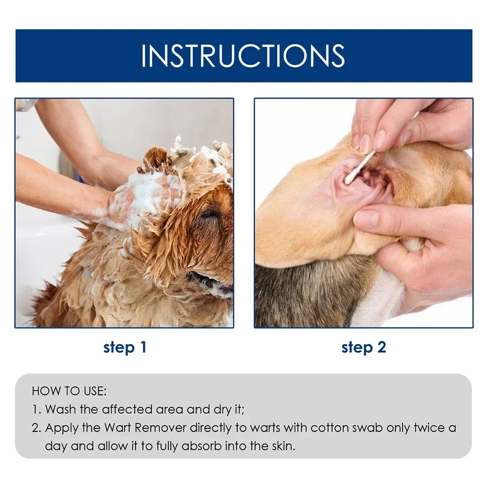 Pet Skin Care Liquid Gentle Nourishing Soothing Pet Grooming Supplies for Dogs Cats All Breeds