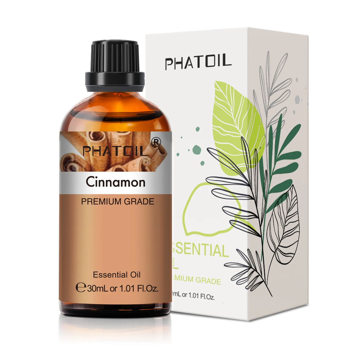 PHATOIL 1PCS Aromatherapy Essential Oil 30ml Lemon Eucalyptus Lavender