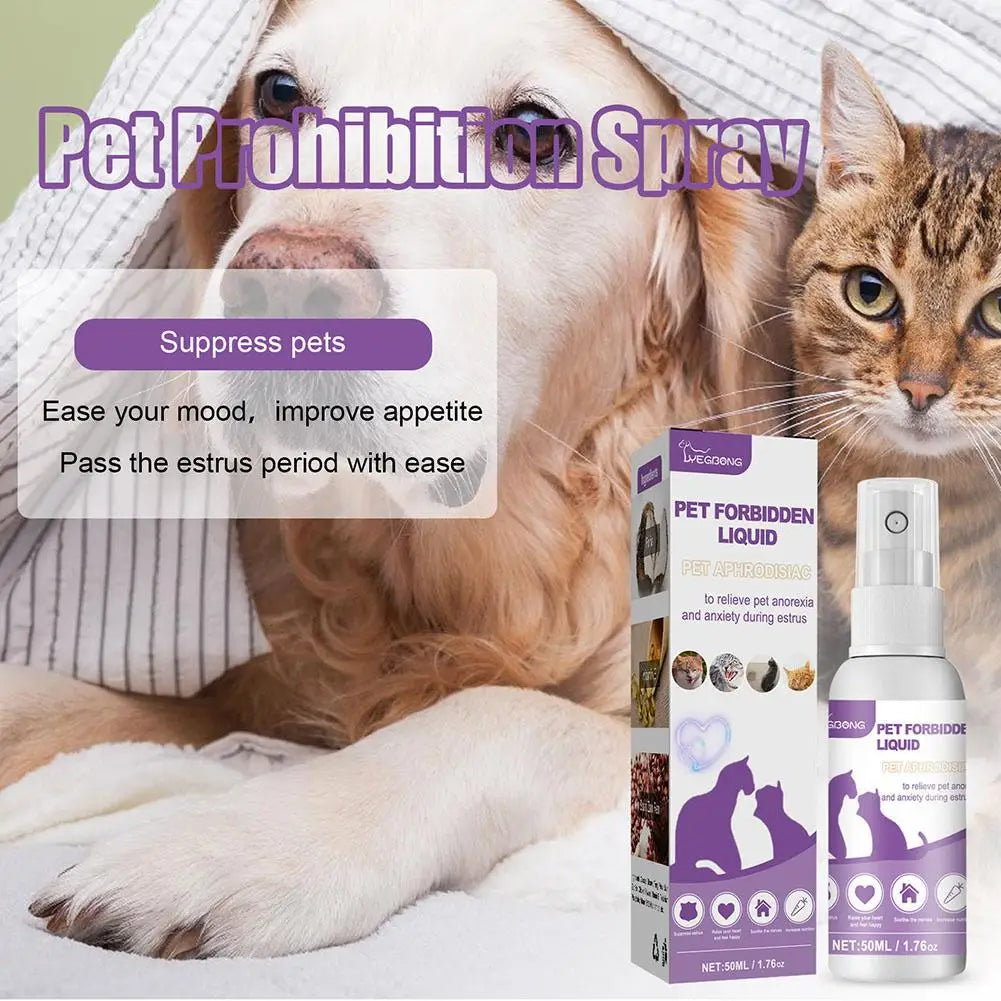 Pet Calming Spray Pet Supplies Pets Pheromone Calming Spray Improve Estrus Agitation