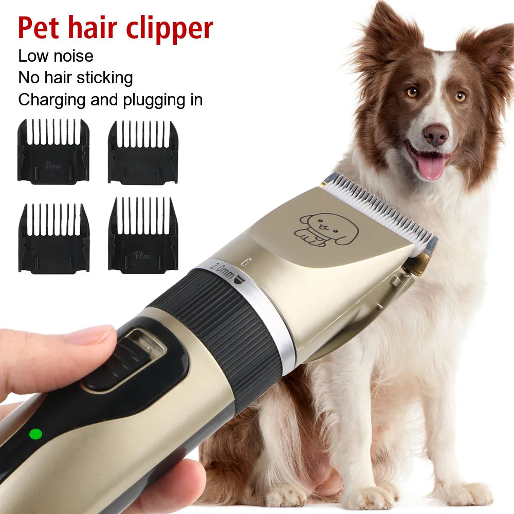 Pet Hair Clipper Haircut Trimmer Shaver Set For Rabbit Dog Cat Puppy