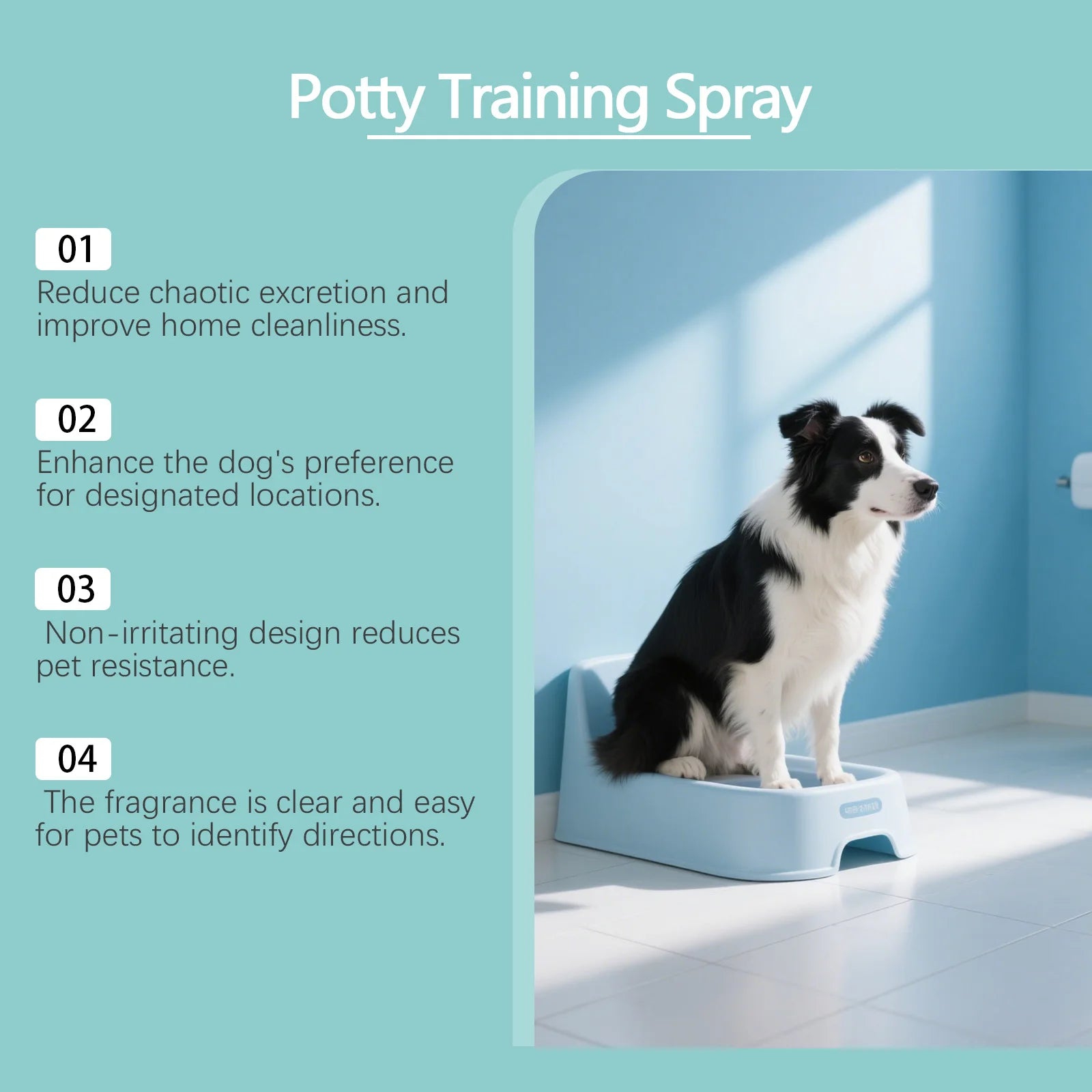 Pet Potty Training Spray Dog Attractant Puppy Behavior Training Potty Training Aid