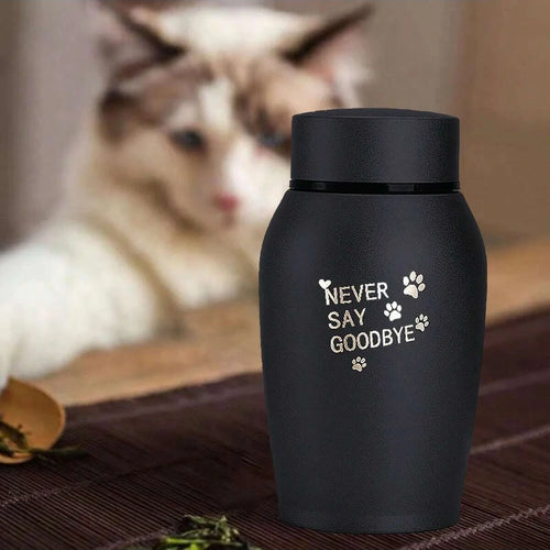 1pc-Personalized pet urn with paw prints
