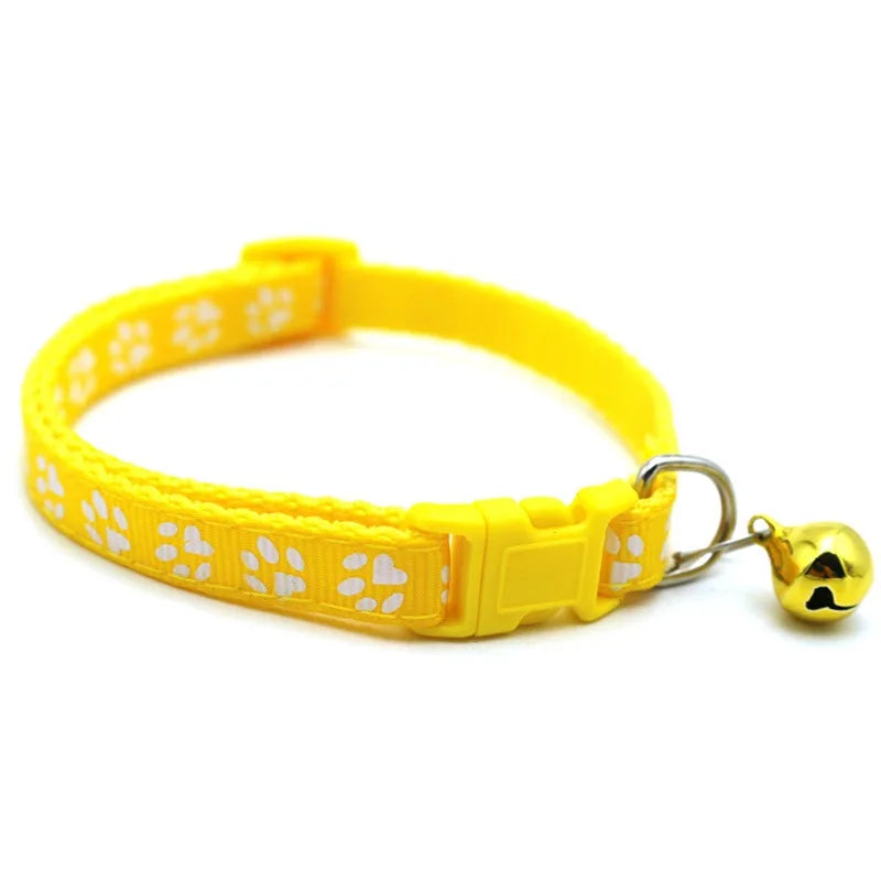 Wholesale Collars for Cat Collar With Bell Adjustable Necklace Cat Puppy Kitten Collar