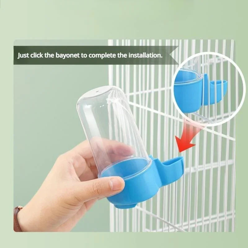 Hanging Pet Feeder Squirrel Parrot Water Dispenser
