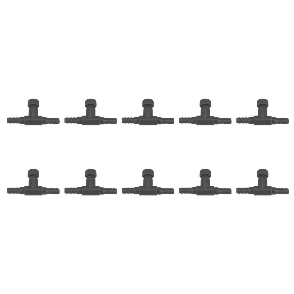 Oxygenated Pump Valve Aquarium Fish Container Air Regulate Valve Switch for 4mm Pipe Fish Pet Airline Pipe Kits