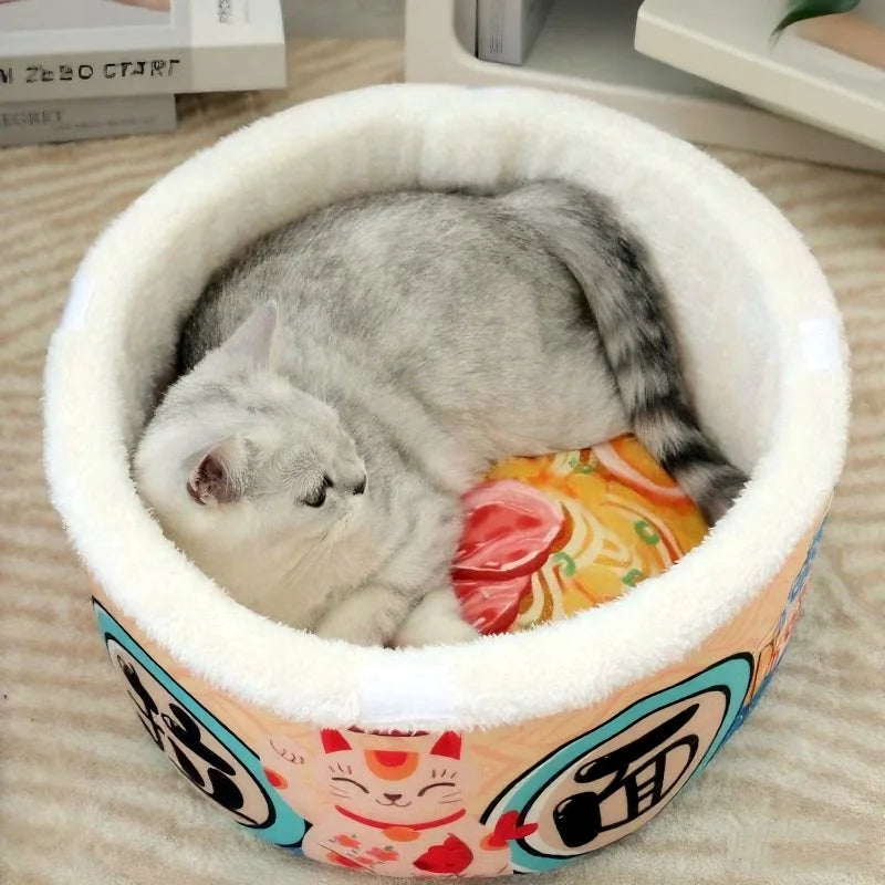 Pet Dog Cat House Kennel Super Large Instant Noodle Warm Dog