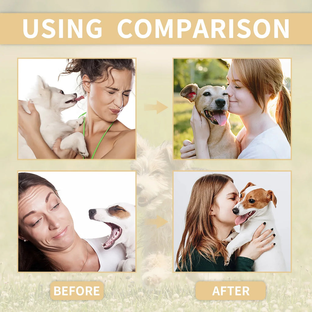 Pet Deodorizing Spray Coconut Scent 100ml Dog Cologne Long Lasting Fragrance