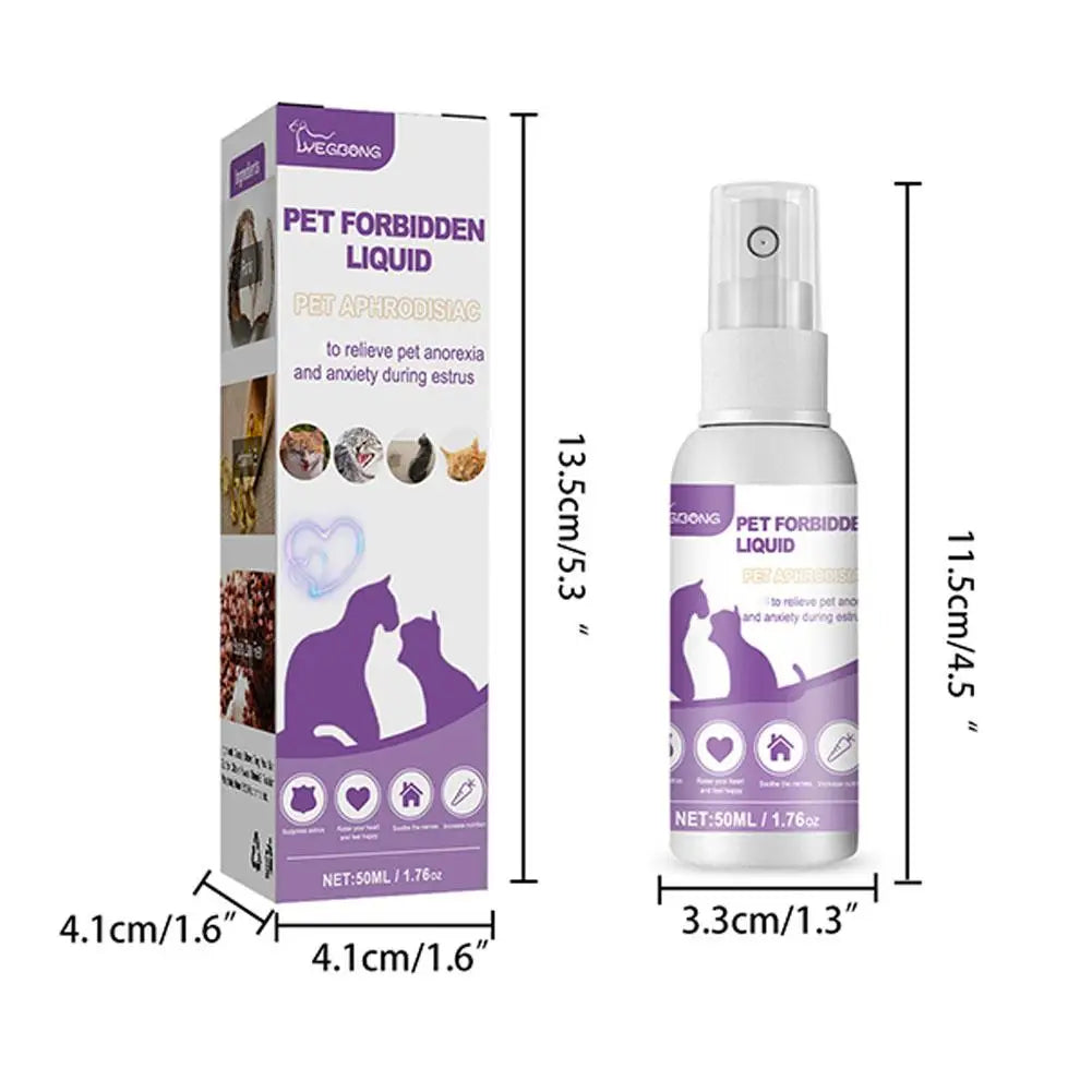 Pet Calming Spray Pet Supplies Pets Pheromone Calming Spray Improve Estrus Agitation