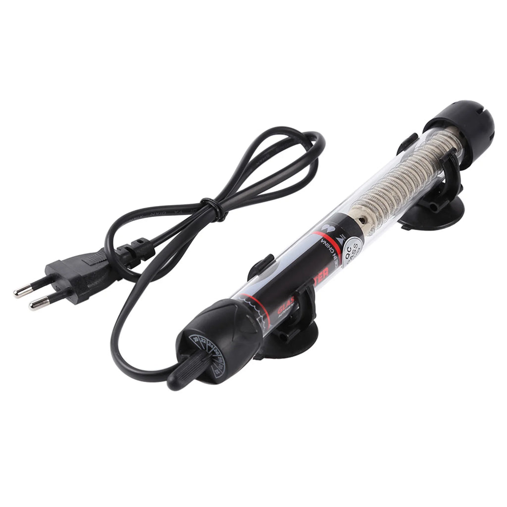25-300W Automatic Temper Adjustment Aquarium Submersible Fish Tank Water Heater Electric Water Heater Boiler Water Heating Rod