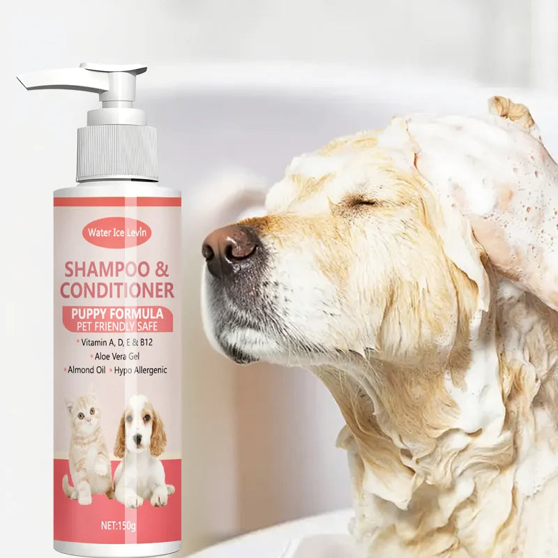 Gentle 2-in-1 Puppy Shampoo & Conditioner with Vitamins & Aloe