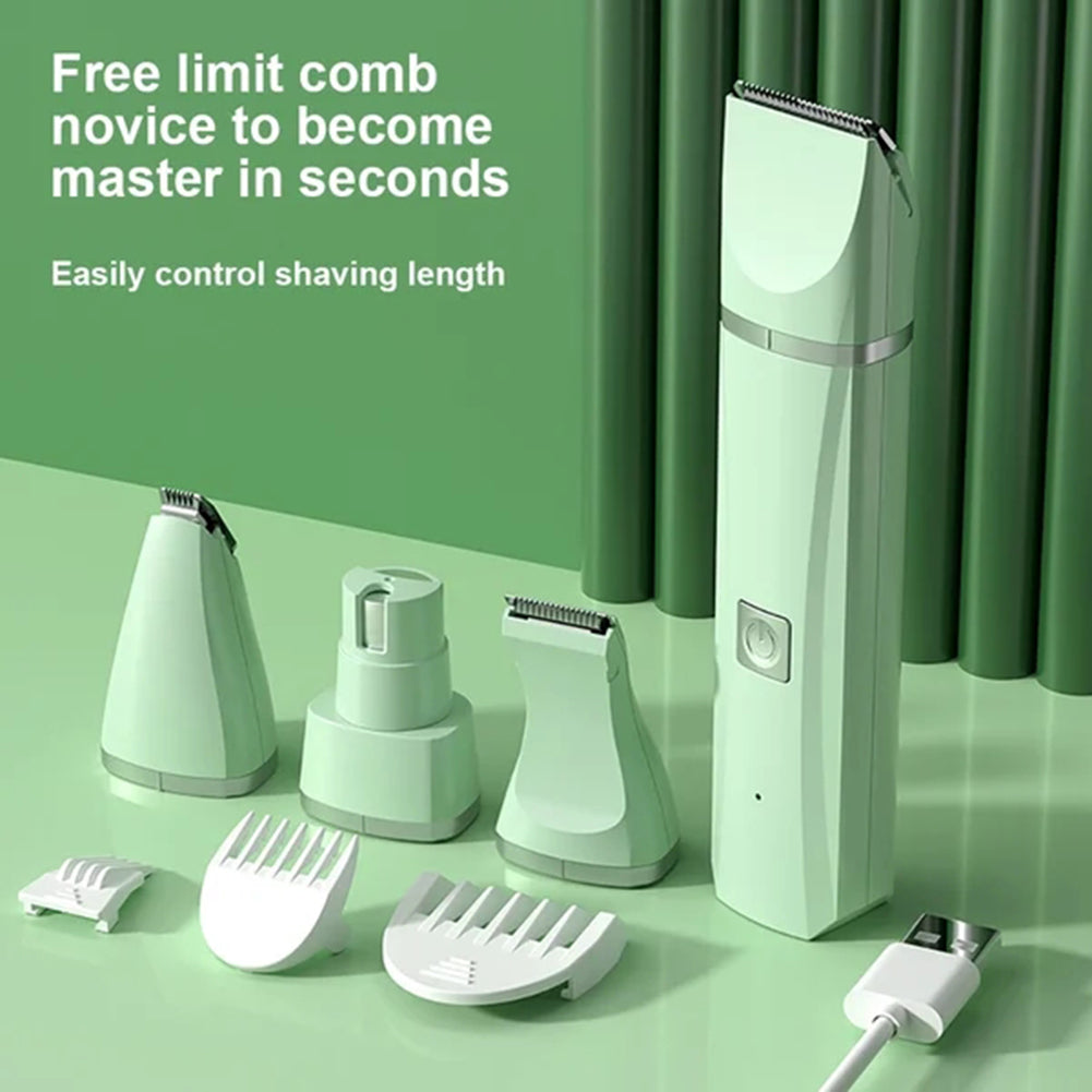 Professional 4-in-1 Electric Pet Grooming Tool Set Dog Hair Clippers