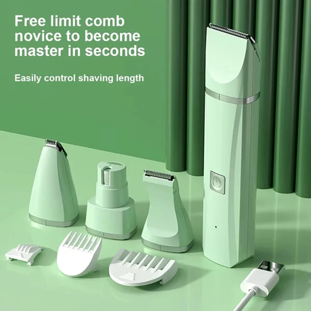 Professional 4-in-1 Electric Pet Grooming Tool Set Dog Hair Clippers