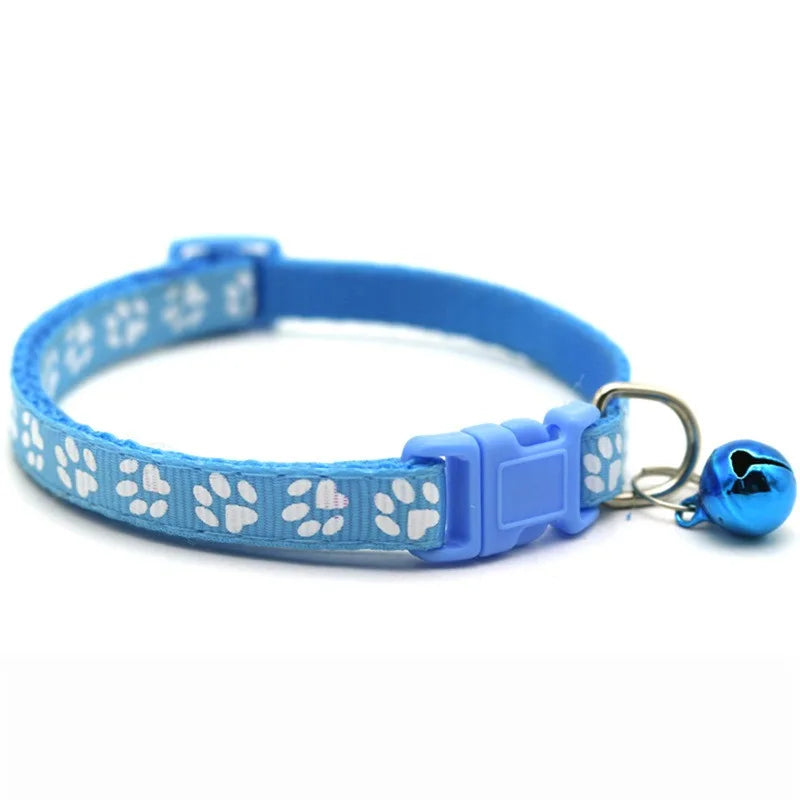 Wholesale Collars for Cat Collar With Bell Adjustable Necklace Cat Puppy Kitten Collar