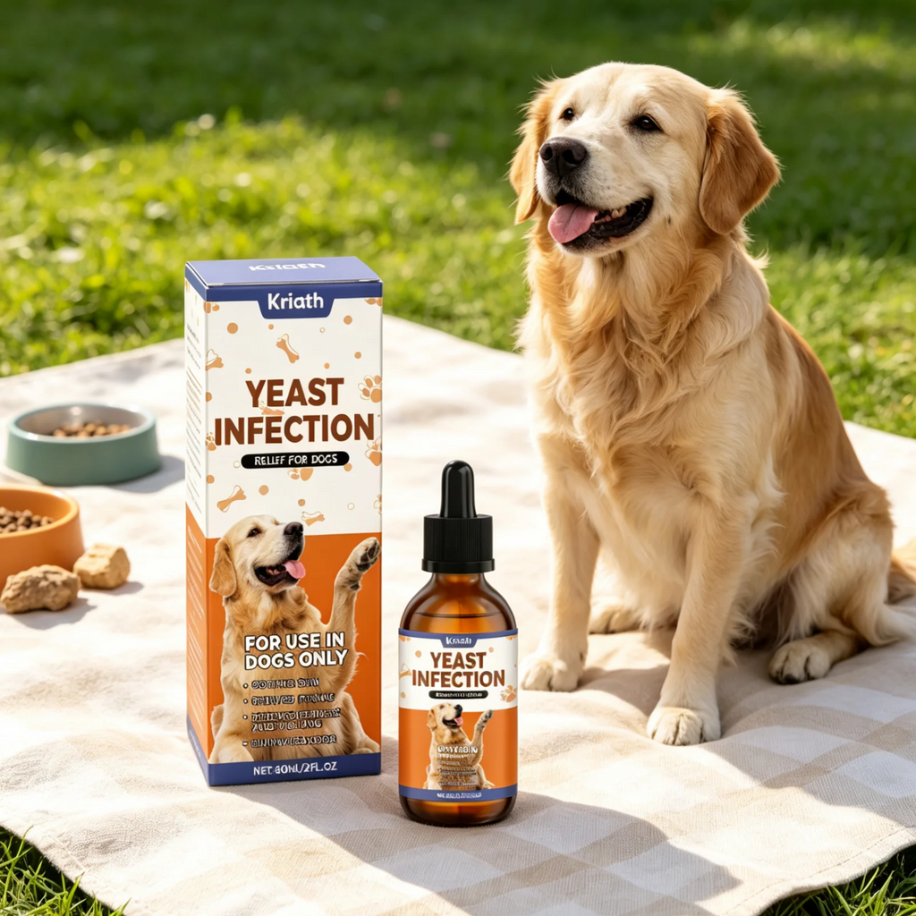 Kriath Dog Supplement Drops Promote Nutrient Absorption Improve Immune