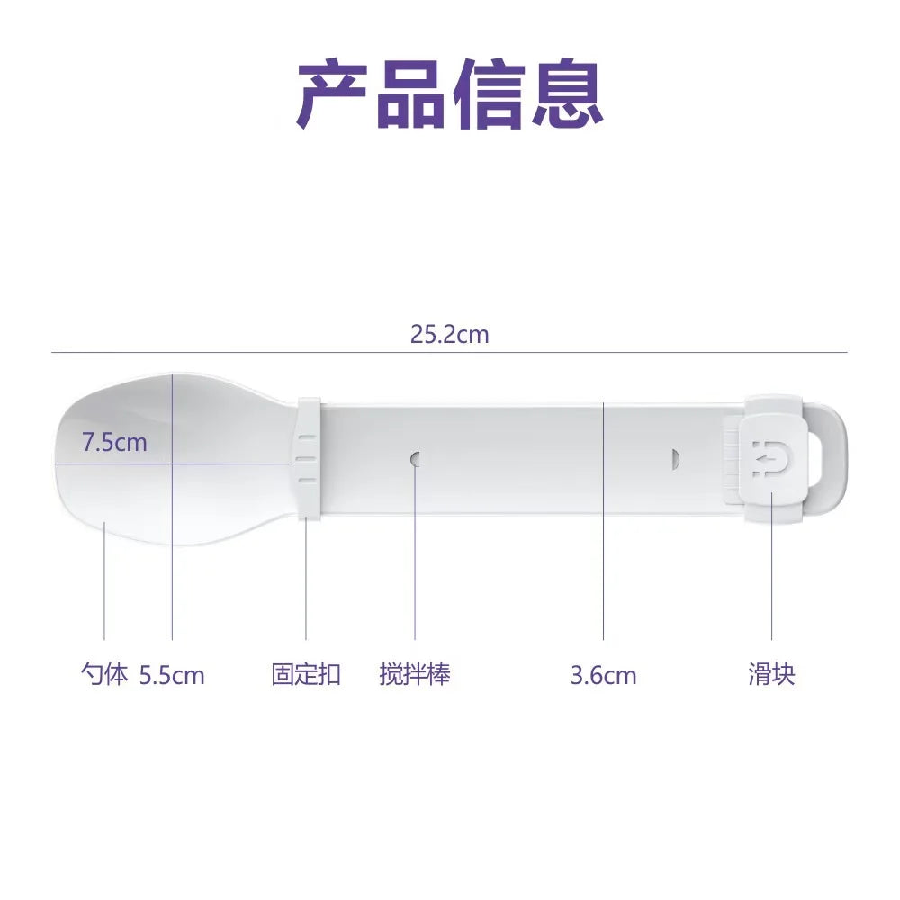 Cat Strip Feeder Spoon Long Handle Cat Food Strip Squeezer Pet Meat