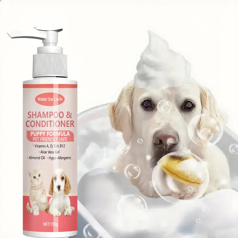 Gentle 2-in-1 Puppy Shampoo & Conditioner with Vitamins & Aloe