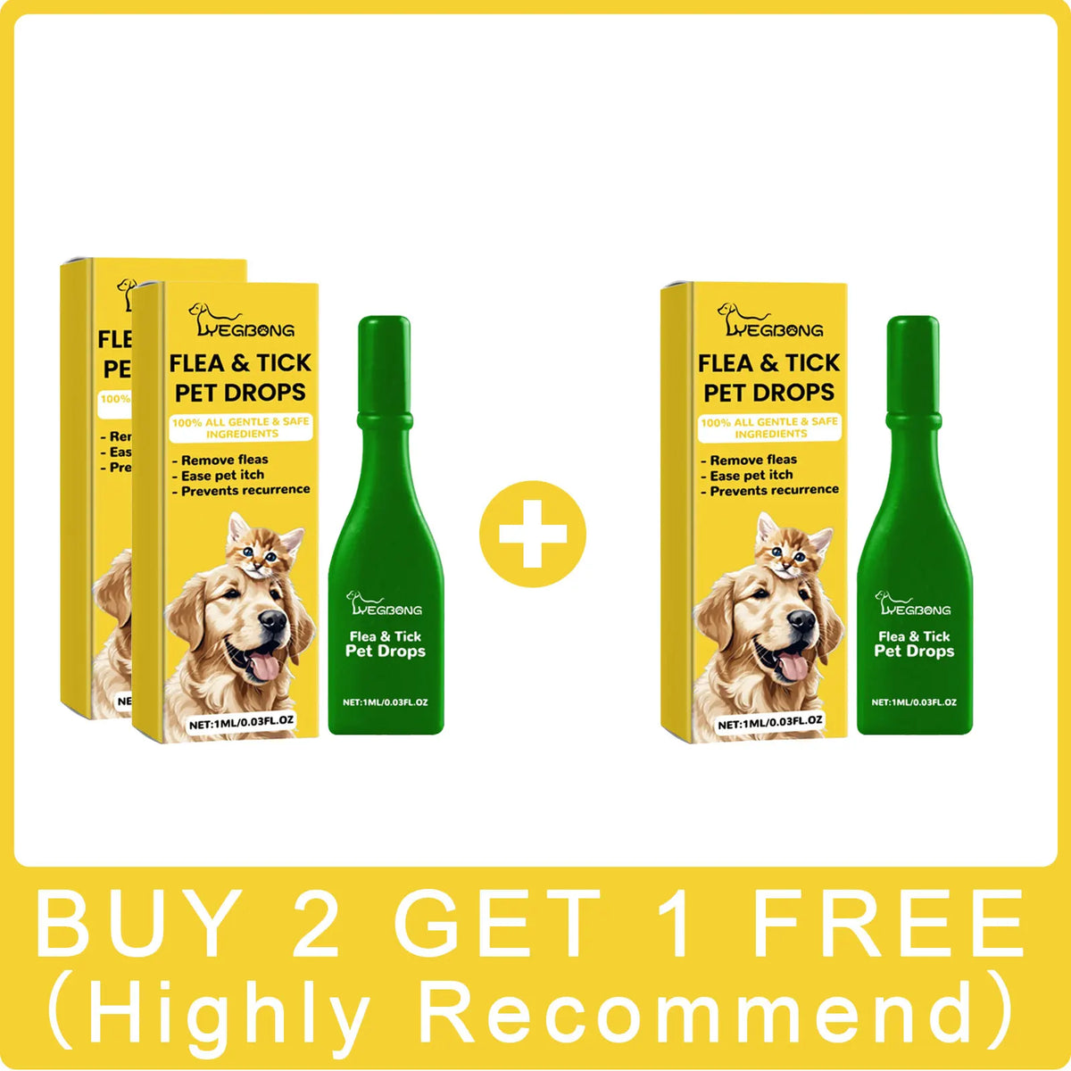 Cat Anti Flea Drops Flea Lice Remove Relieve Skin Itching External Insect Repellent