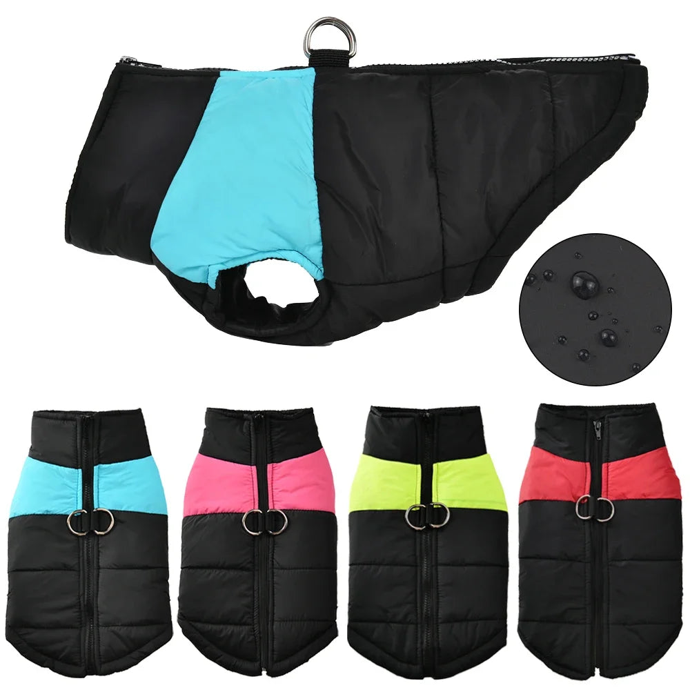Pet Dog Jacket Warm Winter Clothes For Small Large Dogs Labrador