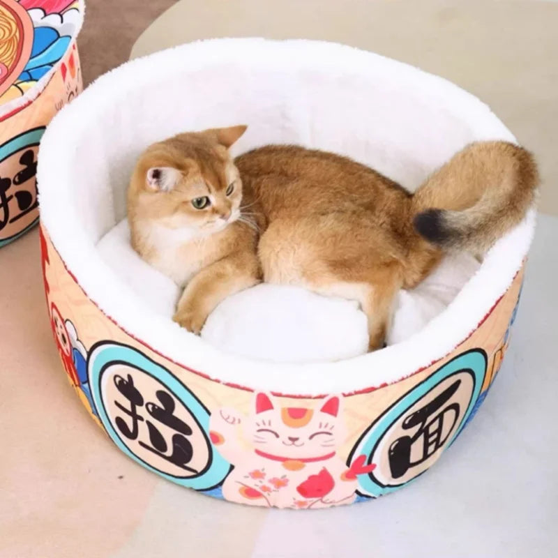 Pet Dog Cat House Kennel Super Large Instant Noodle Warm Dog