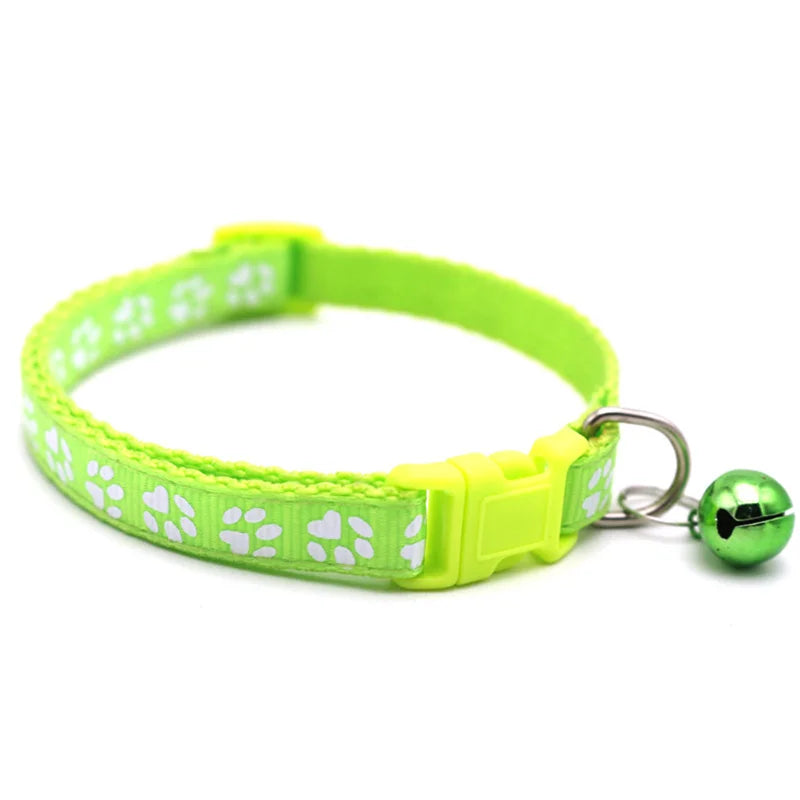 Wholesale Collars for Cat Collar With Bell Adjustable Necklace Cat Puppy Kitten Collar