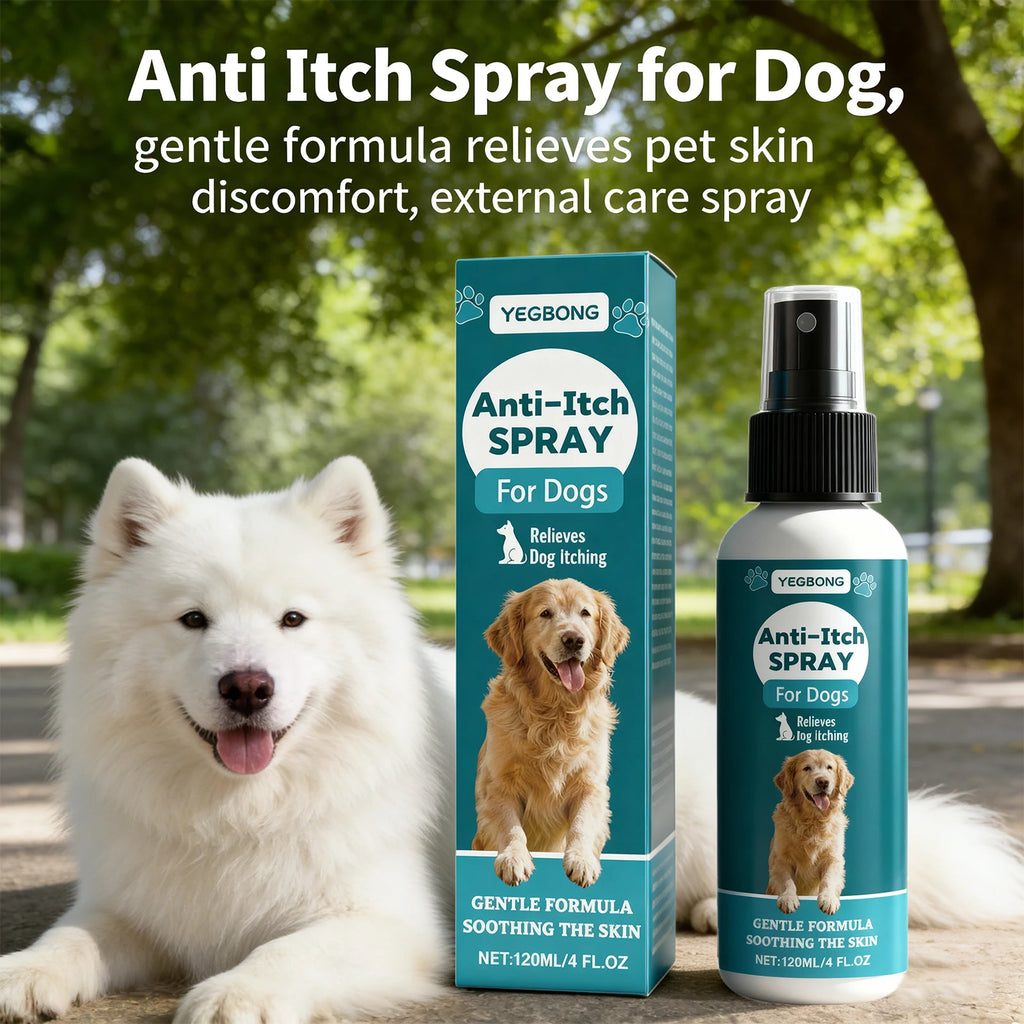 Anti Itch Spray for Dog Itch Relief Soothing Dog Skin Discomfort