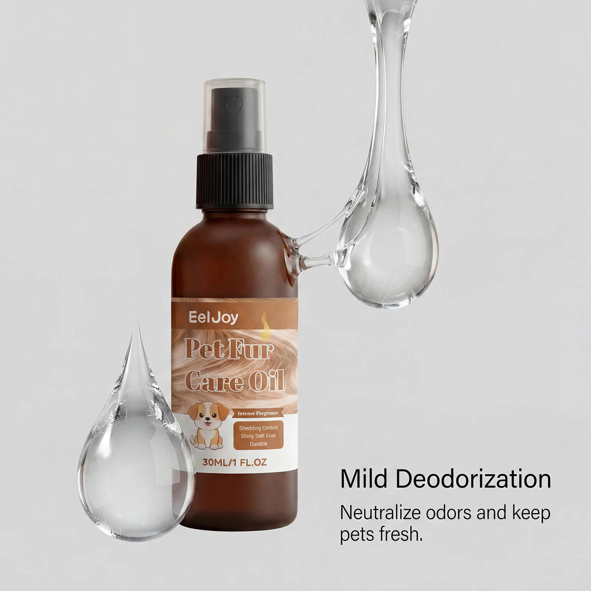 30ML Pet Hair Care Essence Oil Gentle Moisturizing Lasting Fragrance
