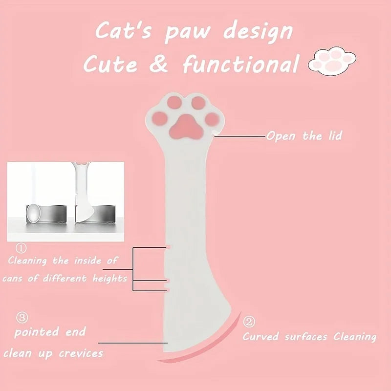 3 Pcs Pet Food Can Lids & One Can Spoon Universal BPA