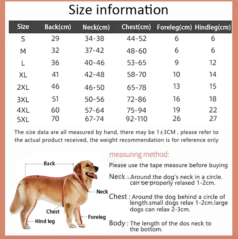 Pet Dog Coat Outdoor Jacket Pet Waterproof Winter Warm Clothes Big Jumpsuit Reflective