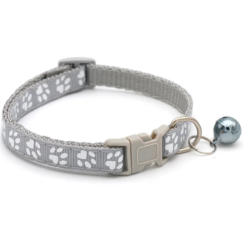 Wholesale Collars for Cat Collar With Bell Adjustable Necklace Cat Puppy Kitten Collar