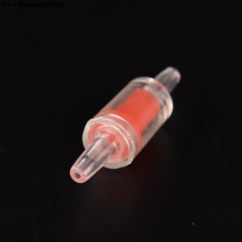 Aquarium Check Valve For Air Pump Plastic One Way Non-Return Accessories for Fish Tank Air Line Tube Hose Pipe Pet Product