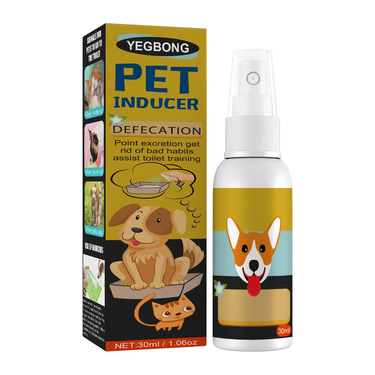 Dog Potty Training Spray Cats Kitten Outdoor Urine Poops