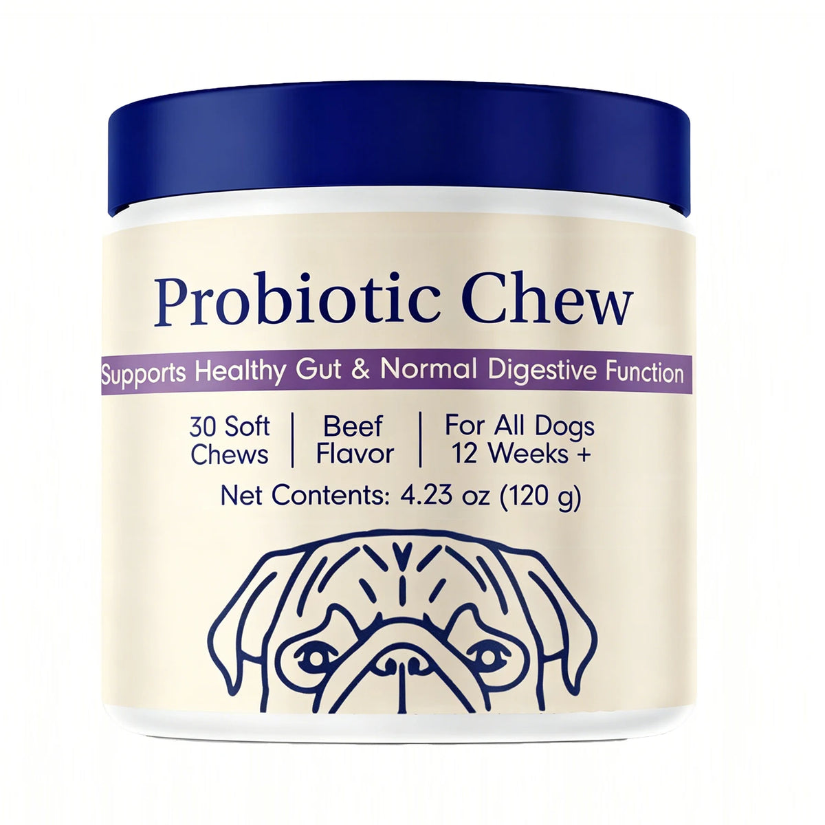 Dog Probiotics Chews - Dog Probiotics for Gut Health