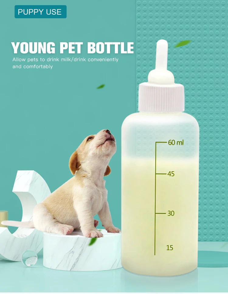 Pet Feeding Bottle Dog Puppy Newborn Dog