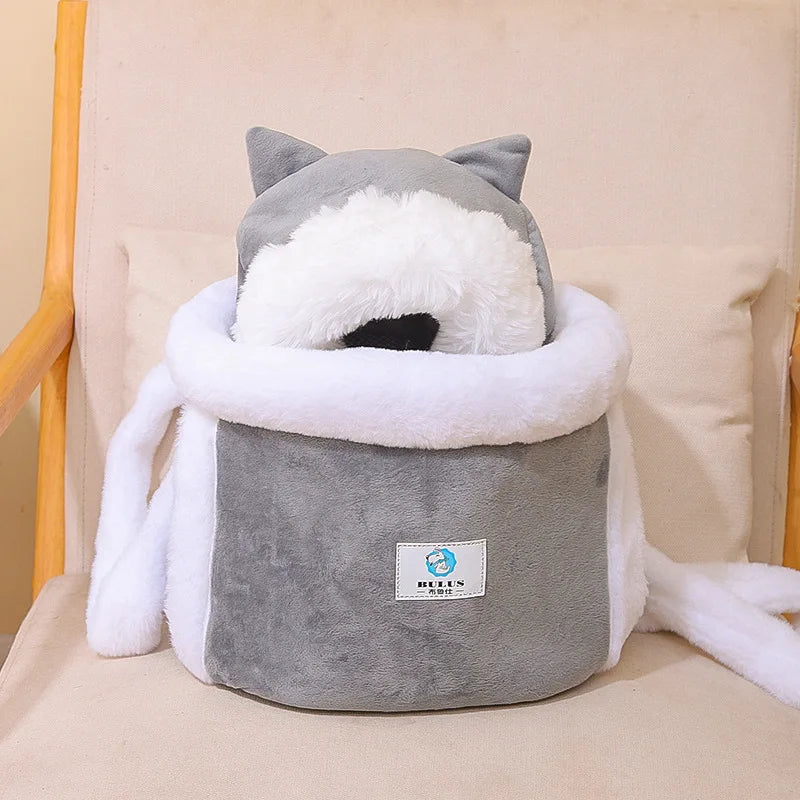 2025 new warm cat outdoor backpack indoor cat bed integrated cute Japanese and Korean style cat supplies cat bag
