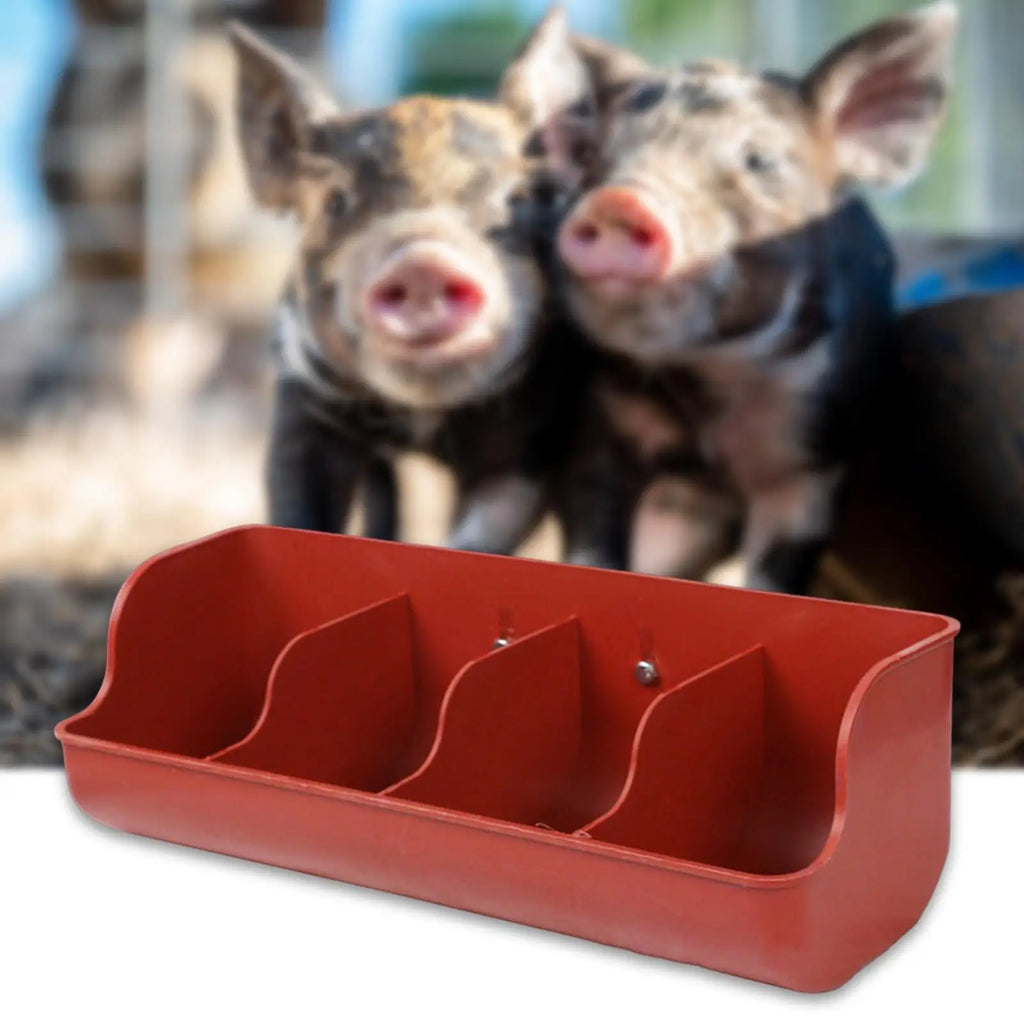 Piglet Fodder Slot Farm Animal Supplies Livestock Fodder Dish Feeding Bowl