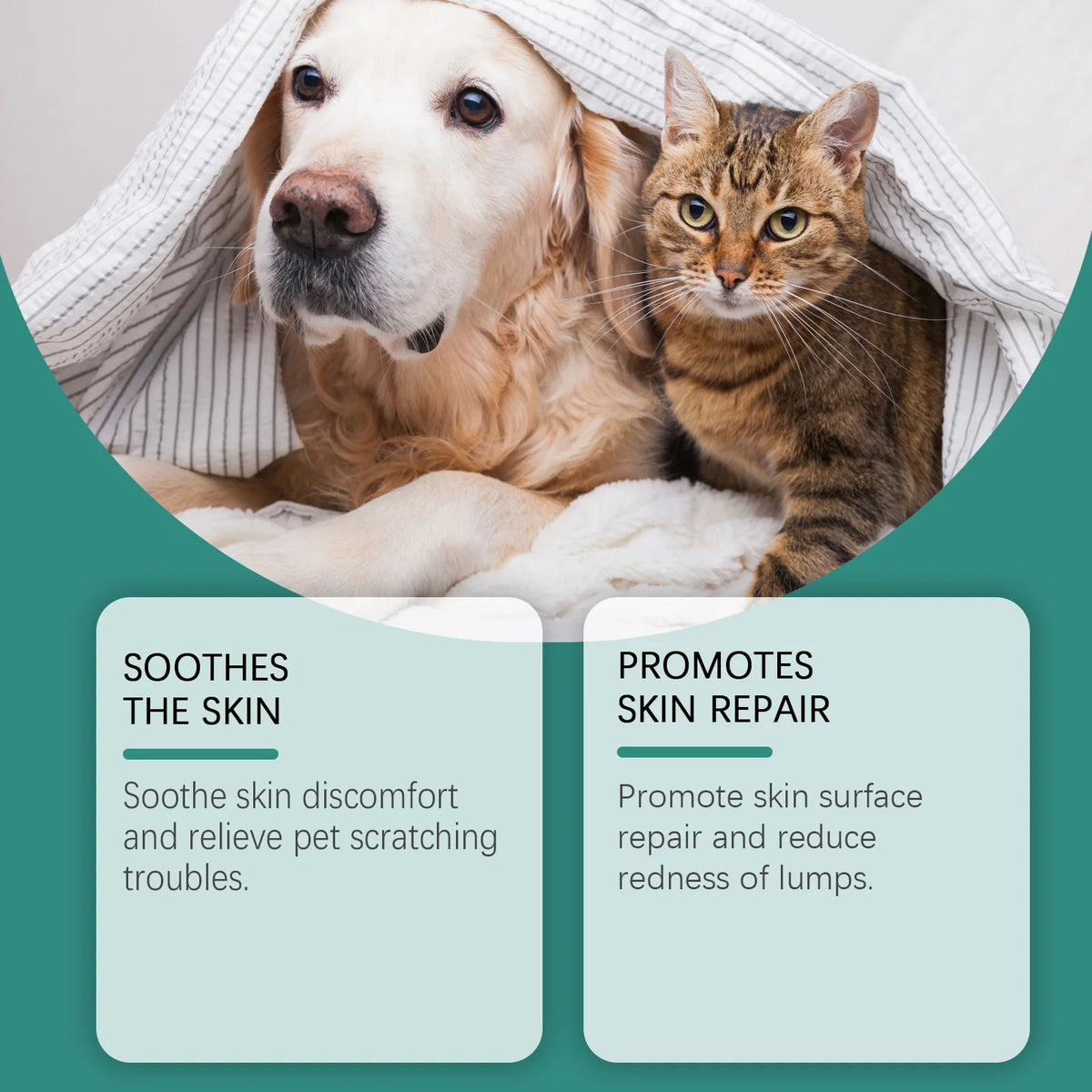 Pet Skin Soothing Spray Anti Itching Hypoallergenic Repair Relieve Scratching