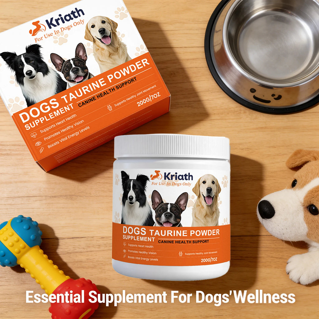 Dogs Taurine Powder Support Heart Health Boosts Vital Energy Levels