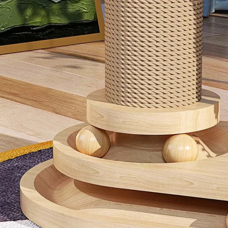 Interactive Cat Scratching Post