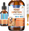 60ml Natural Yeast Relief Supplements for Dogs Itch Relief Dog Ear Discomfort