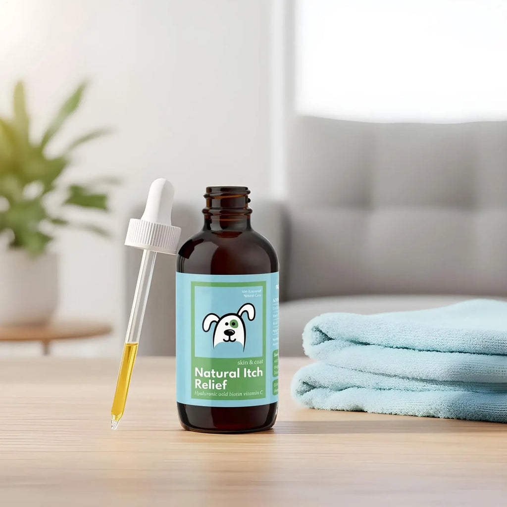 60ml Dog Itch Relief Spray Natural Soothing Oil Anti Itch for Small Large Breeds