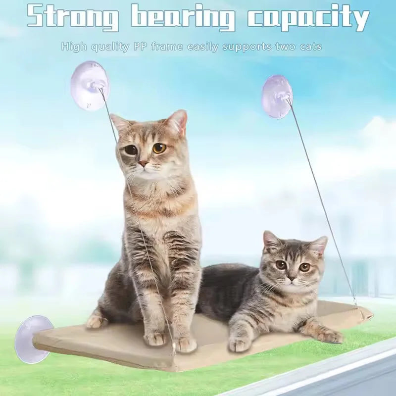Winter Cat Window Hanging Hammock Bed Suction Cup Space Saving