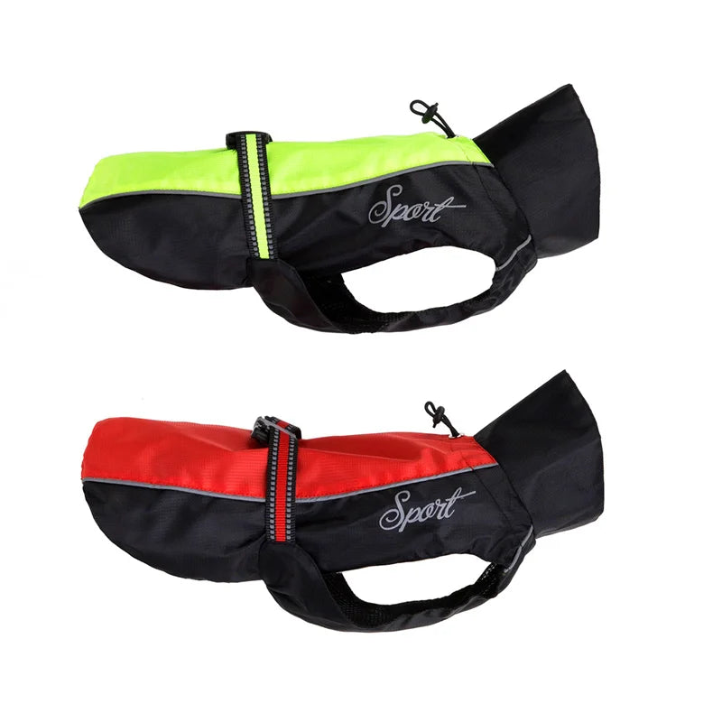 Pet Dog Clothes Mesh Dog Raincoat Waterproof Big Rain Coat Jacket For Small Medium Large Dogs Labrador Chihuahua Puppy Raincoats