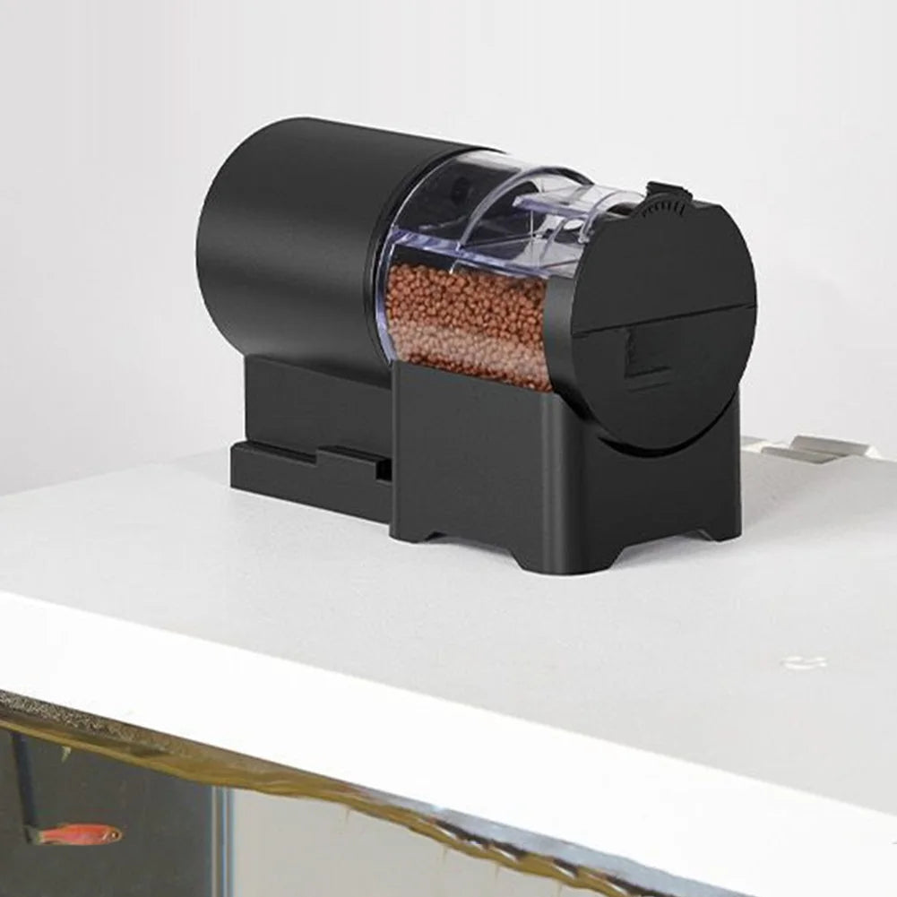 Auto Fish Tank Feeder Large Capacity Intelligent Control Fish Feeder 100Ml Aquarium Goldfish Feeder for Goldfish/Koi/Turtle