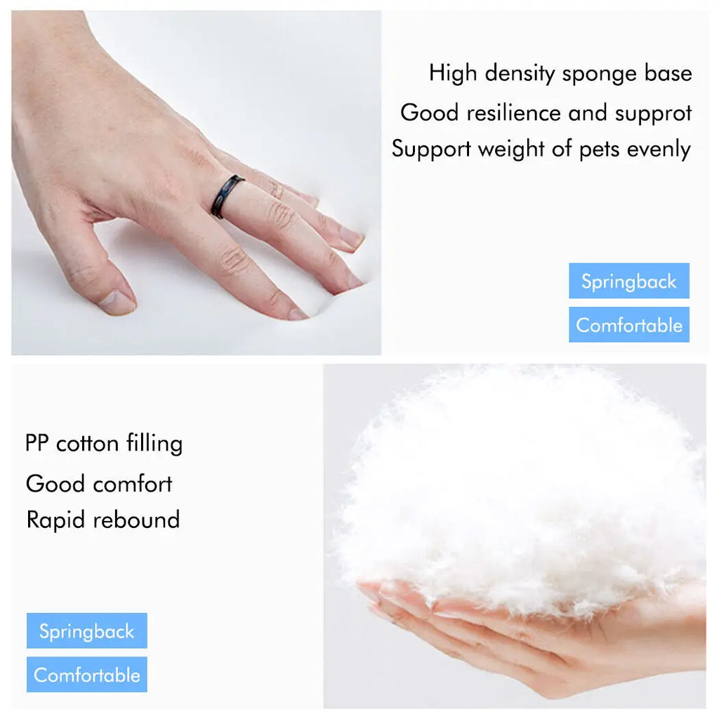 Dog Bed Extra Large Orthopedic Pet Mattress Couch Sleeping Bed Cushion with Removable Washable Cover Soft Sponge Foam