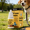 EelJoy Pet Ear Drops for Dog Cat Anti Itch Anti Mite Soothing Skin Moisturizing