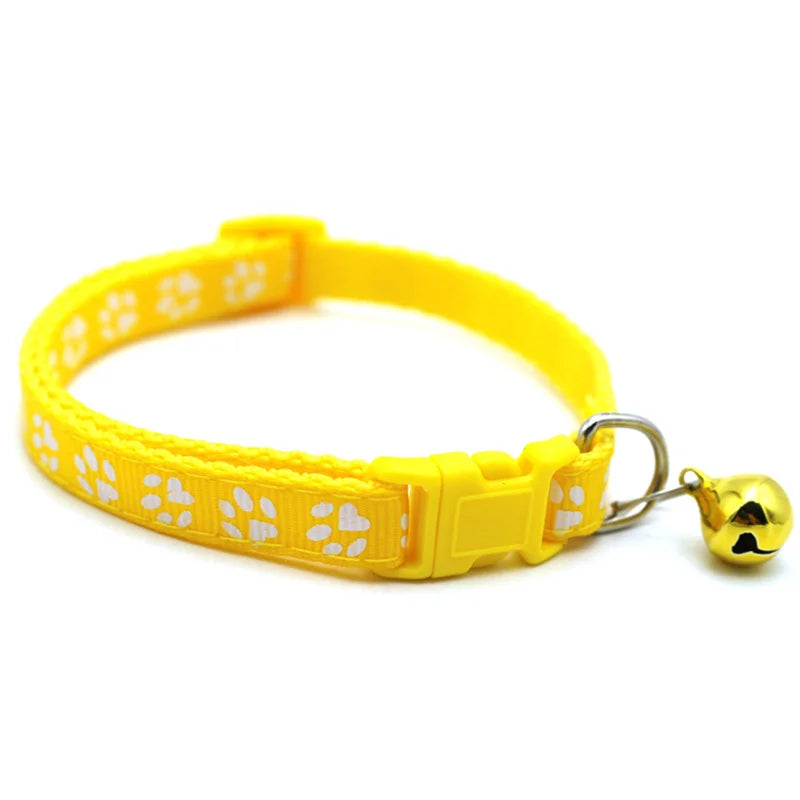 Wholesale Collars for Cat Collar With Bell Adjustable Necklace Cat Puppy Kitten Collar
