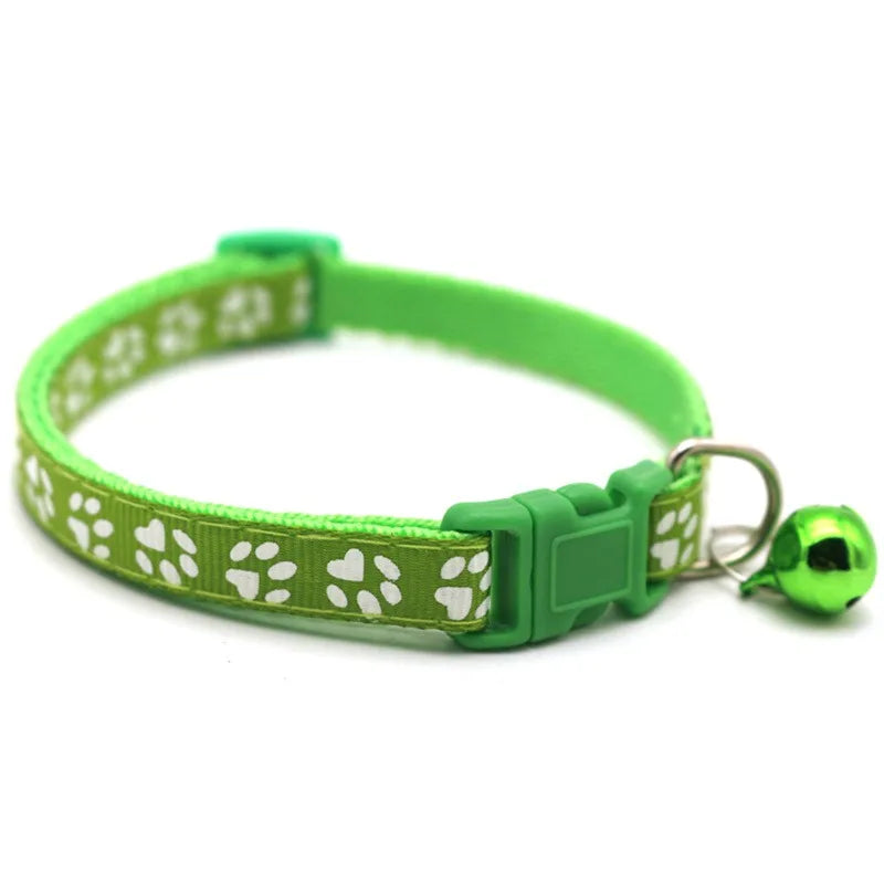 Wholesale Collars for Cat Collar With Bell Adjustable Necklace Cat Puppy Kitten Collar